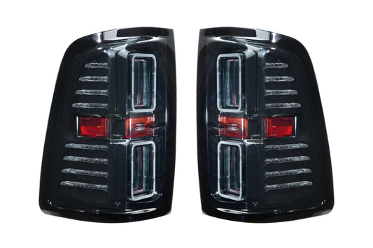 XB LED Tails: Dodge Ram 1500 (19+) (Pair / Smoked)