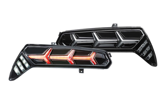 XB LED Tails: Chevrolet Corvette (14-18) (Pair / Smoked)