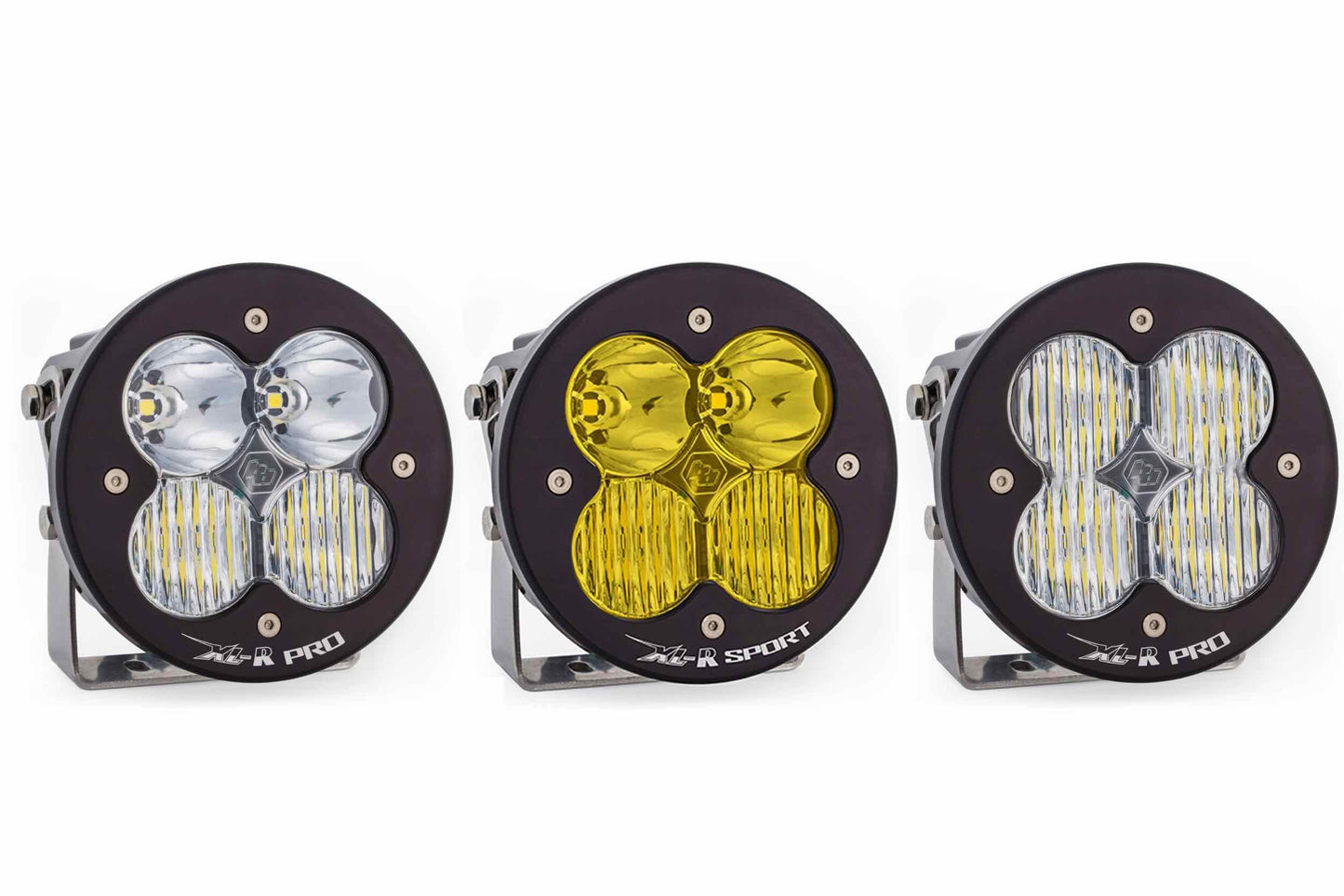 BD XL R Sport LED Light Pods: (Each / Amber / Wide Cornering Beam)