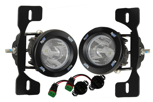 Vision X LED Fog Light System: Wrangler JK (07-09) (2x XIL-OPR110 Pods)