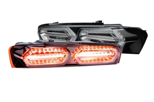 XB LED Tails: Chevrolet Camaro (16-18) (Pair / Facelift / Red)