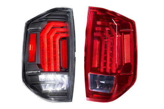 XB LED Tails: Toyota Tundra (14-21) (Pair / Black)